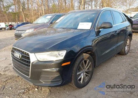 2016 Audi Q3 2.0T Premium Plus from USA, damaged, VIN WA1BFCFS9GR018935